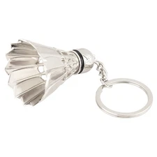metal badminton key chain three-dimensional badminton tournament souvenir4174