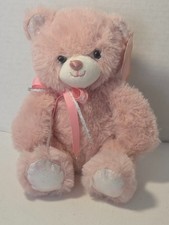 SPARKLERS PINK PLUSH Stuffed Teddy BEAR 6.5" by FAO Schwarz