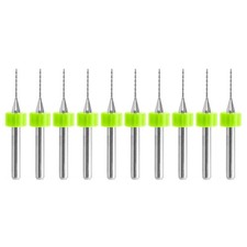 0.45mm 77 Solid Carbide Drill Bit 10 Pack CNC Factory Resharpened