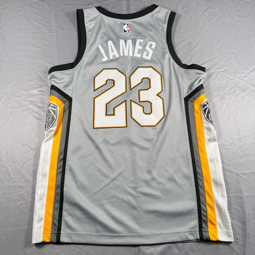 Nike LeBron James "The Land" Swingman Cleveland Cavs NBA Jersey Size Medium 44 - Picture 4 of 4
