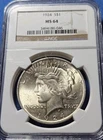 1924 Peace Silver Dollar $1 - NGC MS64