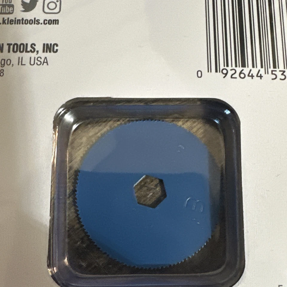 2 Klein Tools 53726SEN BX Cutter Replacement Blade Wheel 53726 Lot Of 2 Blades - Image 4 of 4