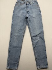 Vintage 90 s Levi s 512 Women s Slim Fit Tapered Leg Blue Jeans Size 4