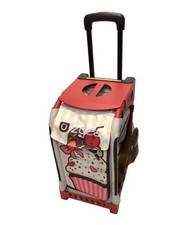 ZUCA          Carry bag you can sit on Red  Beige