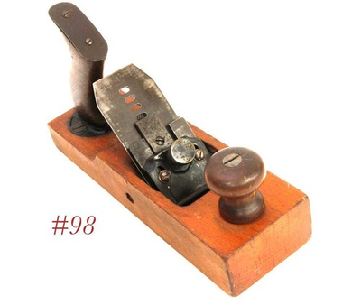 #ad nice shape G 35 STANLEY GAGE transitional woodworking plane tool $60.00