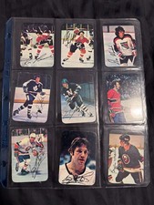 TOPPS Glossy Hockey Cards 1977 & 1978 Larry Robinson Dennis Potvin Darry Sittler