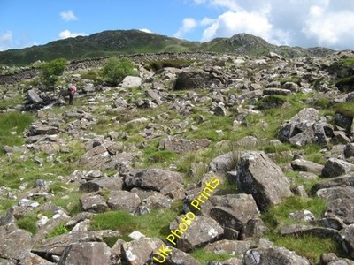 Foto 6x4 Steingarten Dolgellau Richtung Steilhang abo c2016