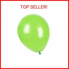 Lime Green Latex Balloons, 12" (10-Pack) - Premium-Quality & Vibrant Party Decor