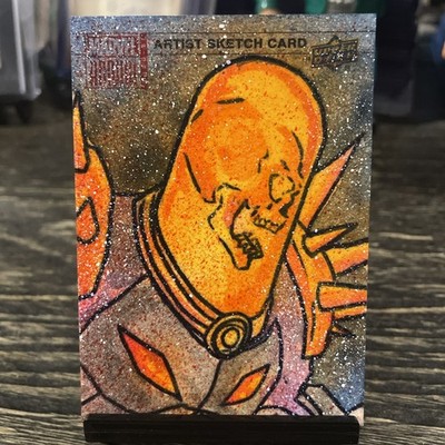 Upper Deck Marvel Annual 2021-22 SKetch Card Cosmic Ghost Rider 1/1