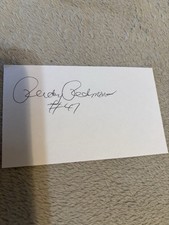 Rudy Redmond - CB (Pacific) 1969 Atlanta Falcons, Lions, signed in 2007.