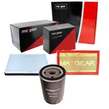 MAXGEAR POLLENFILTER + LUFTFILTER + ÖLFILTER PAKET passend für VW Passat B3/B4