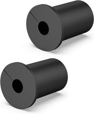 2PCS 3/4 inch starlink Wall Grommets for Cables,Wall Cable Pass Through Black