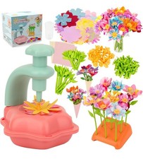 Flower Bouquet Craft Kits - for 3 4 5 6 7 8 9 10 Kids DIY Arts  Crafts Toys -