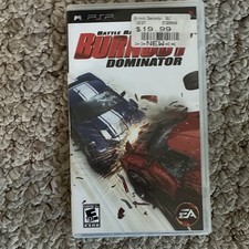 Burnout Dominator Sony PSP - EA Racing Burnout Series E10+ Manual & Case