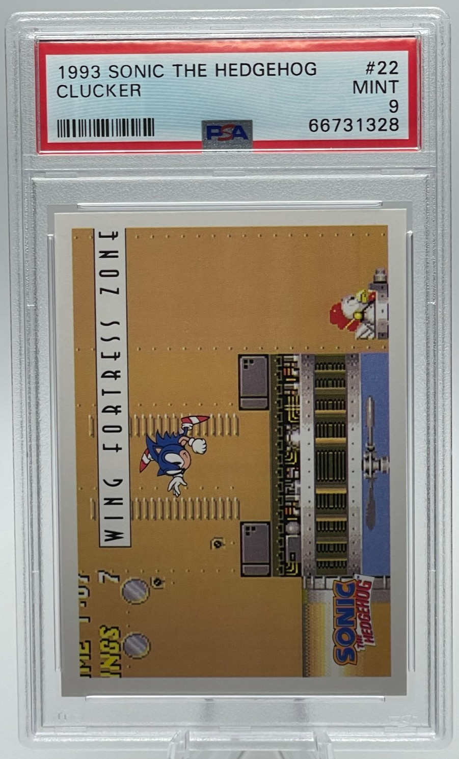 1993 SONIC THE HEDGEHOG #22 Clucker front