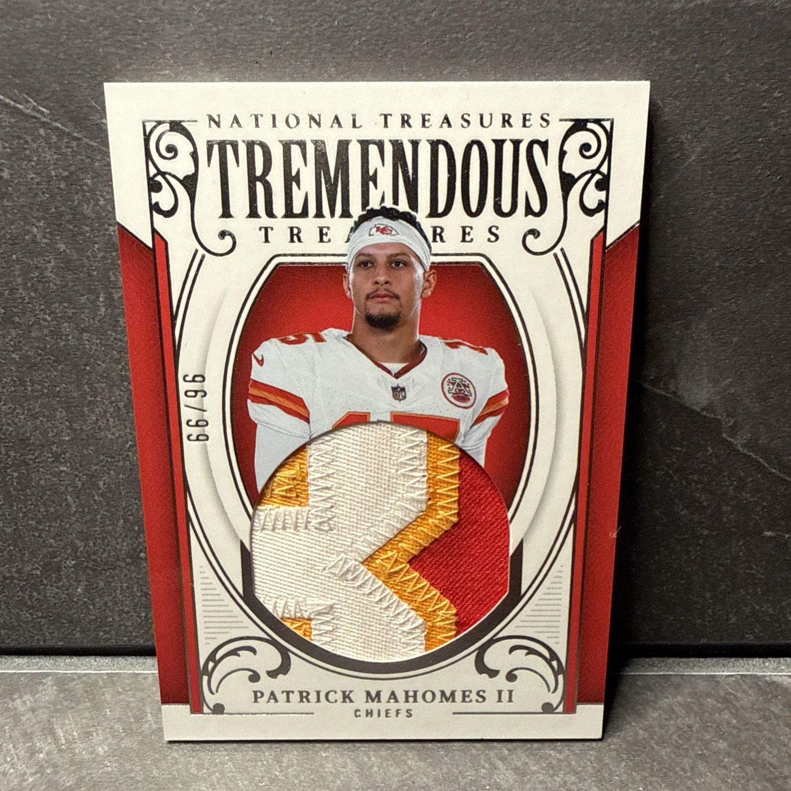 2025 National Treasures - Tremendous Treasures Patrick Mahomes II #TT-PMS  96/99