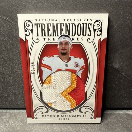 2025 National Treasures - Tremendous Treasures Patrick Mahomes II #TT-PMS  96/99