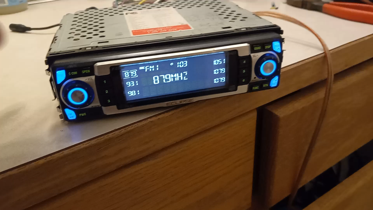 Eclipse 5423 Car CD Player Stereo Deck Old School | eBay