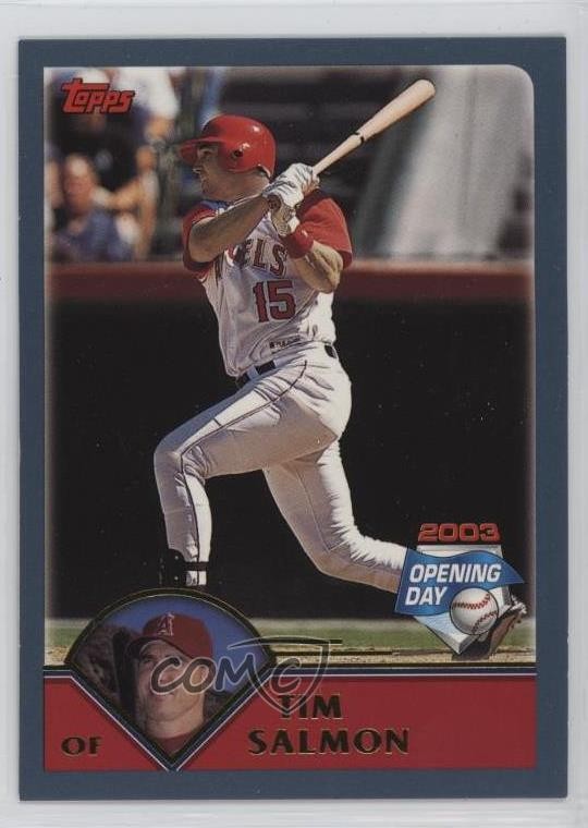 2003 Topps Opening Day Tim Salmon #126 z6b