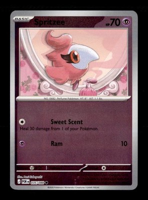 Spritzee Reverse Holo Common ME03: Perfect Order 035/088 NM