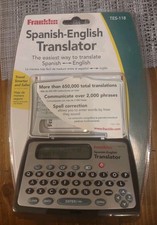 Franklin TES-118 Spanish-English Translator NEW IN SEALED PACKAGE