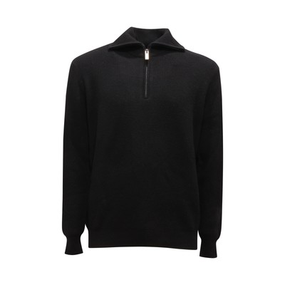 M6717 MAGLIONE UOMO PAOLO PECORA MAN WOOL HALF ZIP SWEATER