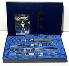 4 VINTAGE WATERFORD CRYSTAL STEAK KNIVES ~ IN ORIGINAL BOX ~ MADE IN IRELAND