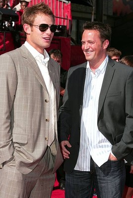 Andy Roddick Matthew Perry at 2005 ESPY Awards Arrivals at Kodak T- Old Photo