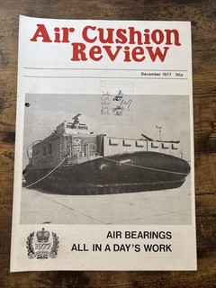 Air Cushion Review Magazine Hovercraft Journal BHC WESTLAND Dec 1977