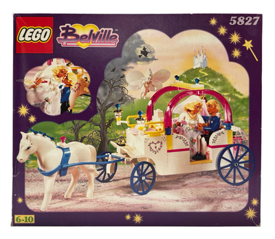 Lego Belville Fairy Tales 5827 Royal Coach Set w/ Original Box 100