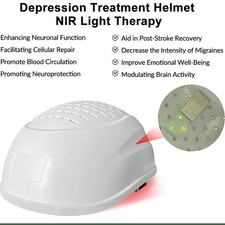 1070nm NIR Light Therapy Continuous Wave Helmet 280 LEDs for Anxiety TBI Stroke