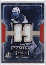 2025-26 Upper Deck SP Game Used NHL Masters Jersey 6/199 Pavel Buchnevich 11jd