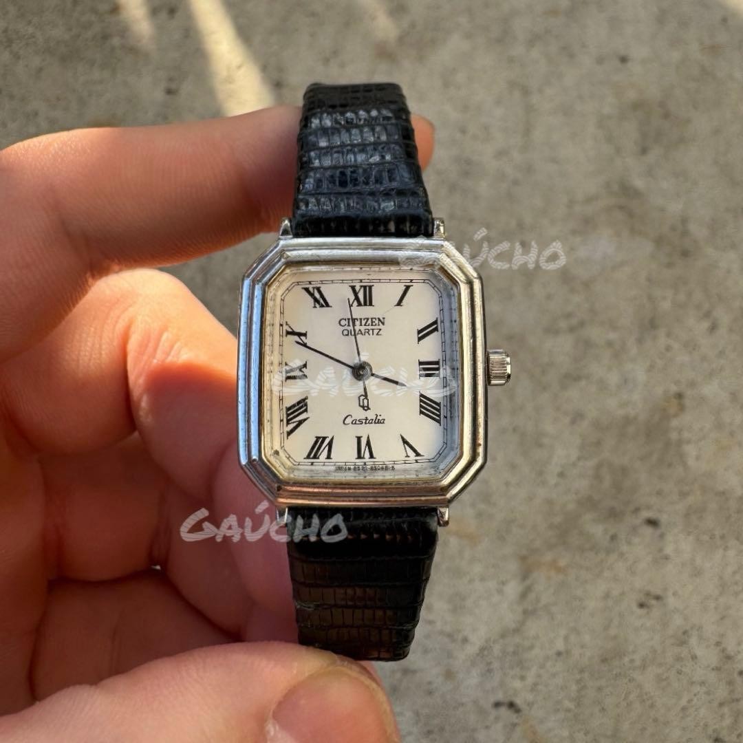 New Battery Citizen Rectangular Square Vintage Ta… - image 1