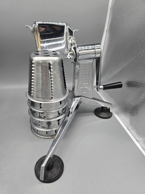 Vintage Saladmaster Five Star Food Processor/Slicer/Grater/Shredder Complete