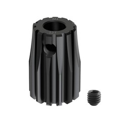 Hardened Steel M1 12T Motor Pinion Gear 5mm Bore for RC Cars 1Pack