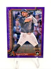 2025 Topps Chrome Logofractor Edition Josh Naylor Purple Refractors #/250 #15