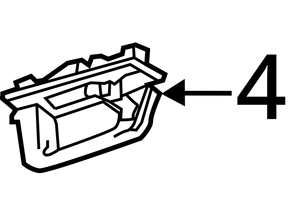 ПОДХОДИТ ДЛЯ РУЧКИ LLINCOLN MKT 2010-2012 ГОДОВ ВЫПУСКА - ВСПОМОГАТЕЛЬНАЯ AE9Z7431407AA - НОВАЯ ОТ ОРИГИНАЛЬНОГО ПРОИЗВОДИТЕЛЯ - Изображение 3 из 3