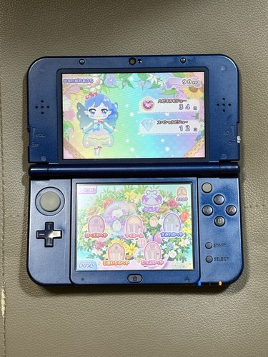 Nintendo New 3DS LL Metallic Blue Console Japan Tested Working Used Handheld - Picture 2 of 17