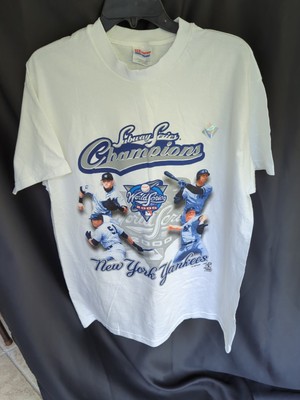Official 2000 s  NY Yankees VS Mets Subway Series Yankees Champions T-Shirt MLB 