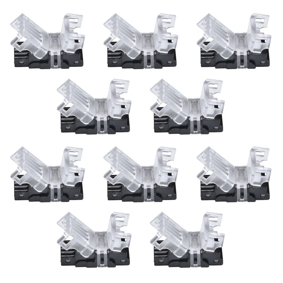 4-Pin LED Strip Light Connector 10mm for RGB 5630 IP65 Waterproof Wire Cable - Image 2 of 4