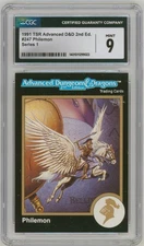 RARE 2 CGC 9 MINT Gold Border 1991 AD&D TSR Clyde Caldwell Art Card #247 WARRIOR