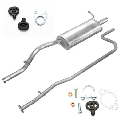 Auspuff + Anbausatz für Ford Ka MKI 1.6 8V 1597ccm auch Street Ka