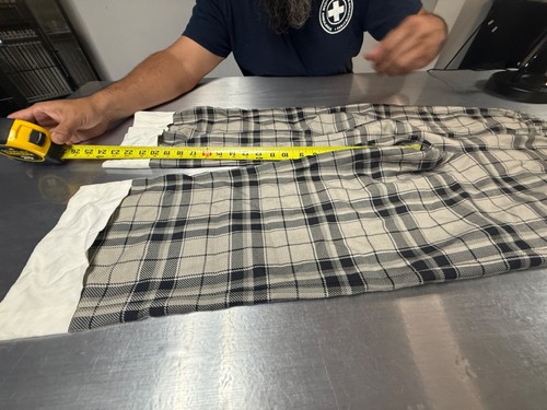 MO&CO. Women's Wool Blend Plaid Pants (New but sold as used Please read why) - Picture 8 of 24