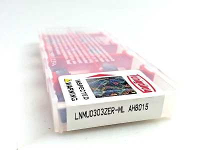 Tungaloy LNMU 0303ZER-ML AH8015 Carbide Milling Inserts (Box of 10)