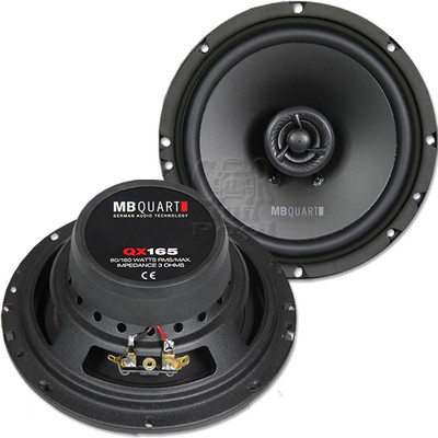 MB QUART QX 165 CF 16,5cm Koax Lautsprecher Paar für Honda Accord