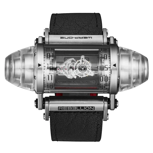 Rebellion Men's 'Weap one' Silver Dial Mechanical Watch RB.WP1.AST.SA