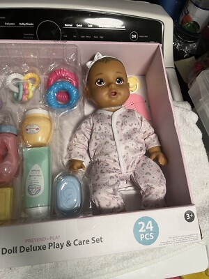 Perfectly Cute 24pc Baby Doll Deluxe Play and Care Set