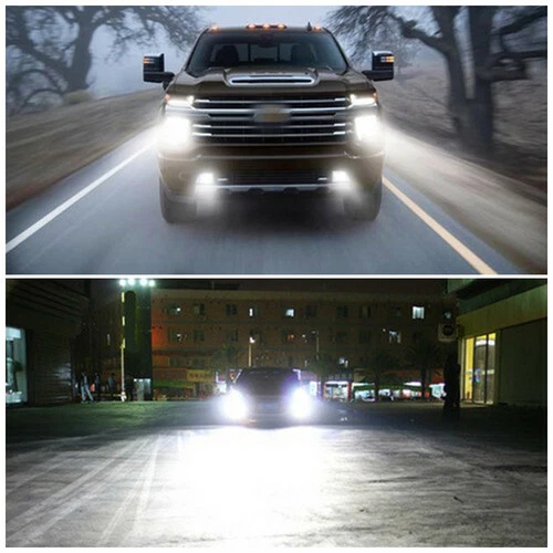 For BMW 328i 325xi 330xi 2002-2006 6x Bulbs LED Headlights + Fog Lights 6000K - Image 2 of 4