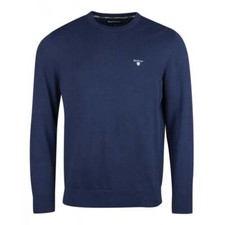 Image of Barbour Organic Crew Knit Jumper For Man