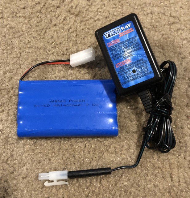 tonka 9.6 v rechargeable battery charger